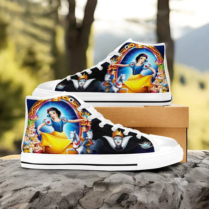 Snow White and the Seven Dwarfs Custom High Top Sneakers Shoes