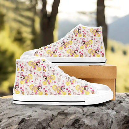 Snow White and the Seven Dwarfs Custom High Top Sneakers Shoes