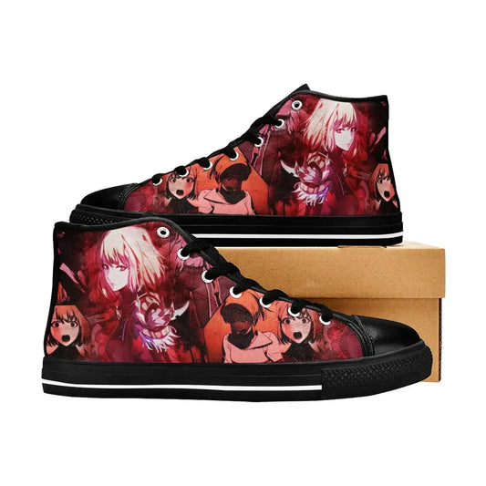 Solo Leveling Sung Jin Woo Shadow Monarch Canvas High Tops