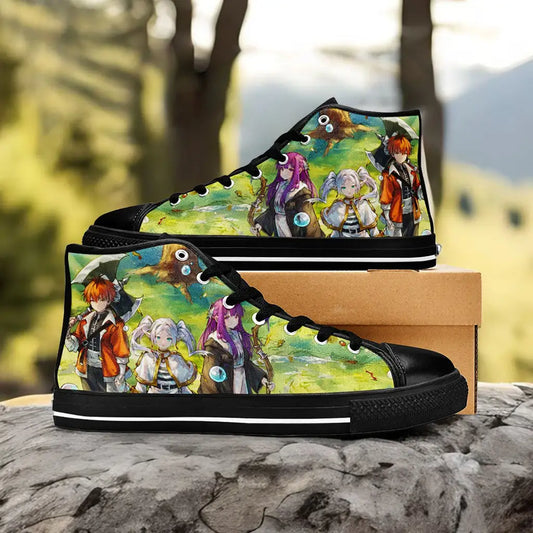 Sousou no Frieren Beyond Journeys End Custom High Top Sneakers Shoes