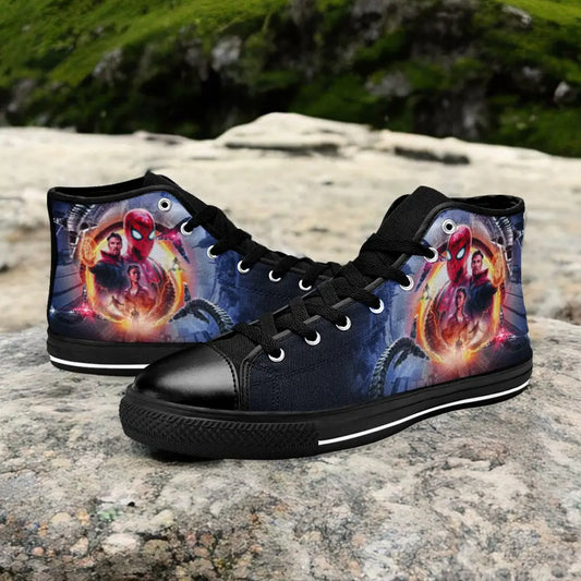Spider Man Custom High Top Sneakers Shoes
