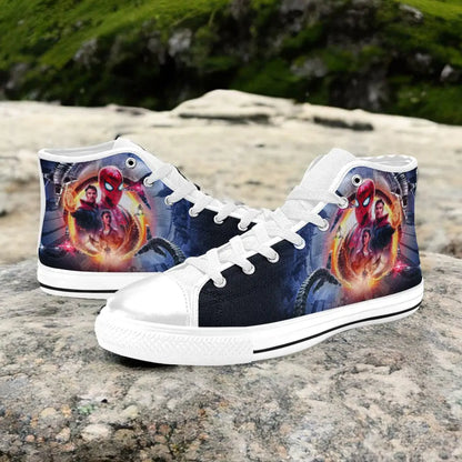 Spider Man Custom High Top Sneakers Shoes