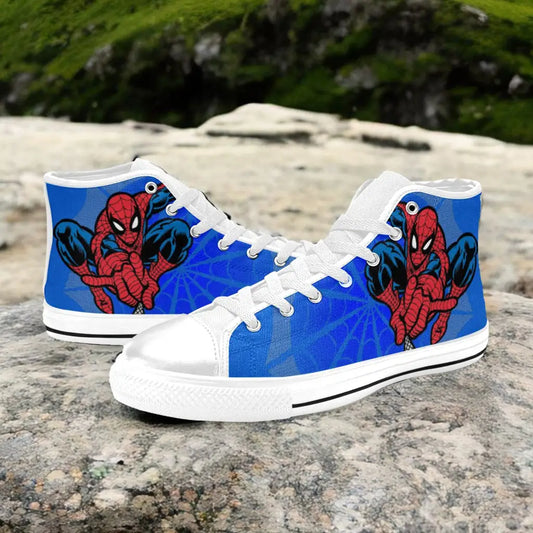 Spider Man Custom High Top Sneakers Shoes