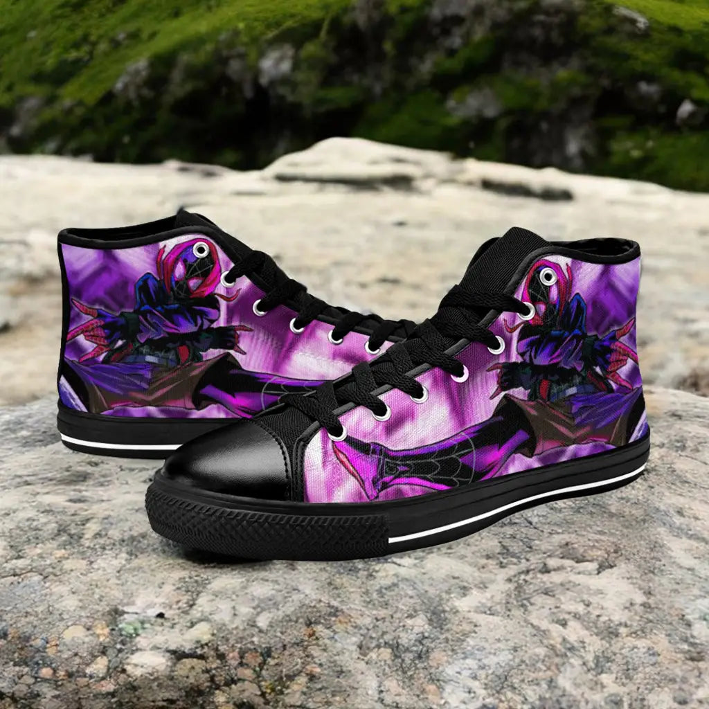 Spider Man The Spider Verse Custom High Top Sneakers Shoes