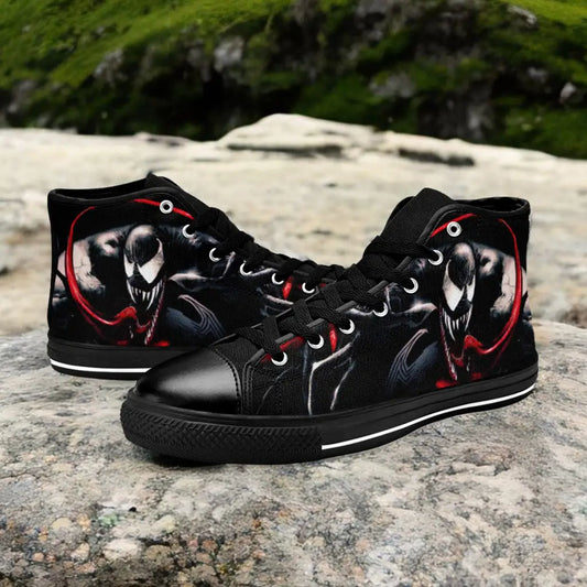 Spider Man Venom Custom High Top Sneakers Shoes