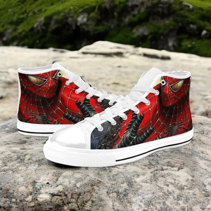 Spider Man Venom Custom High Top Sneakers Shoes