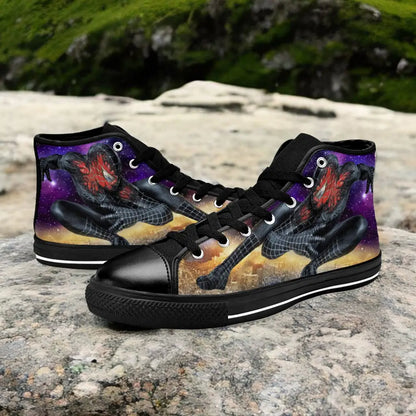 Spider Man Venom Custom High Top Sneakers Shoes