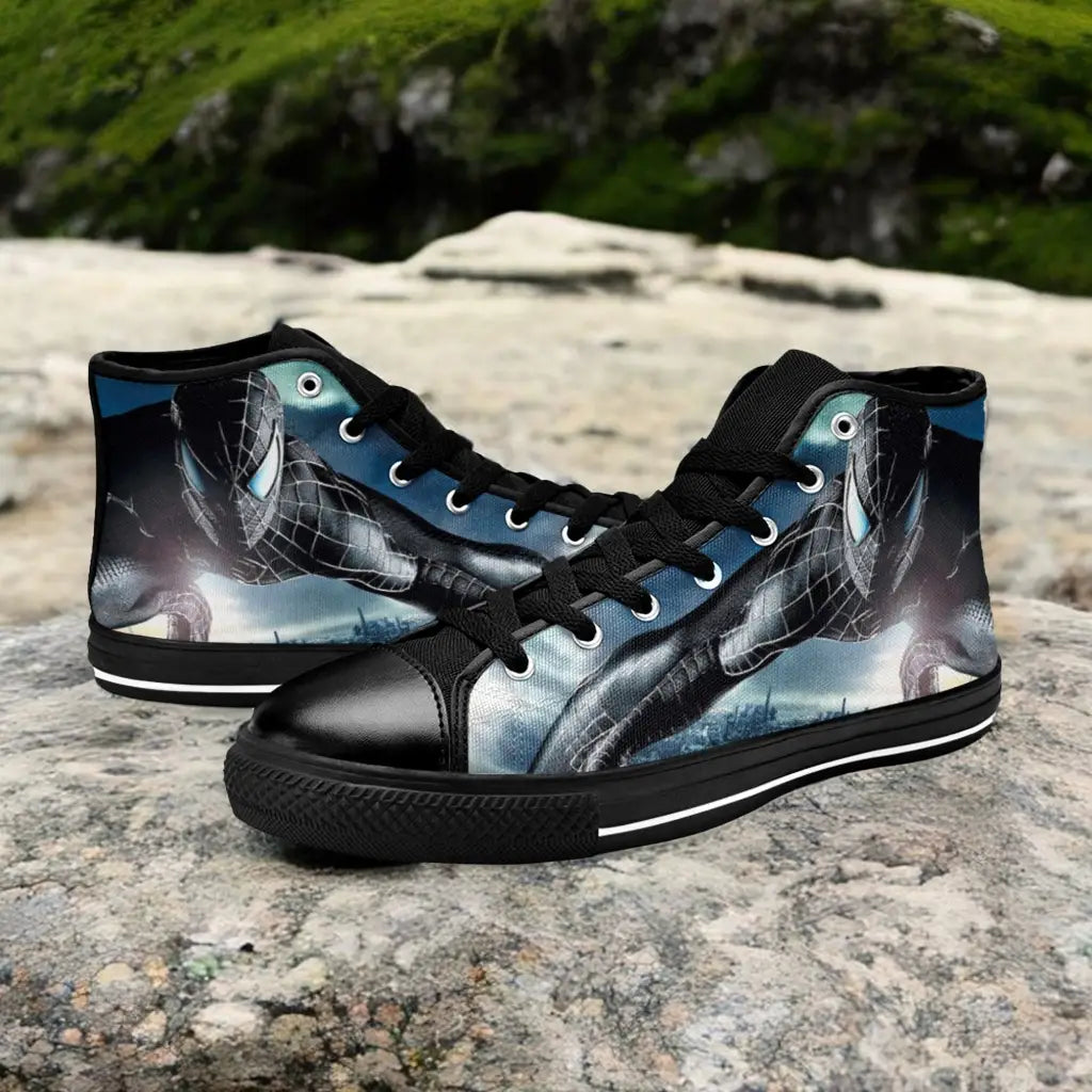 Spider Man Venom Custom High Top Sneakers Shoes