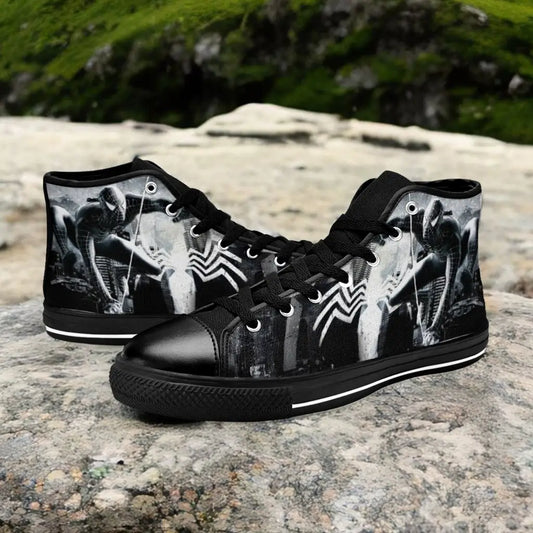 Spider Man Venom Custom High Top Sneakers Shoes