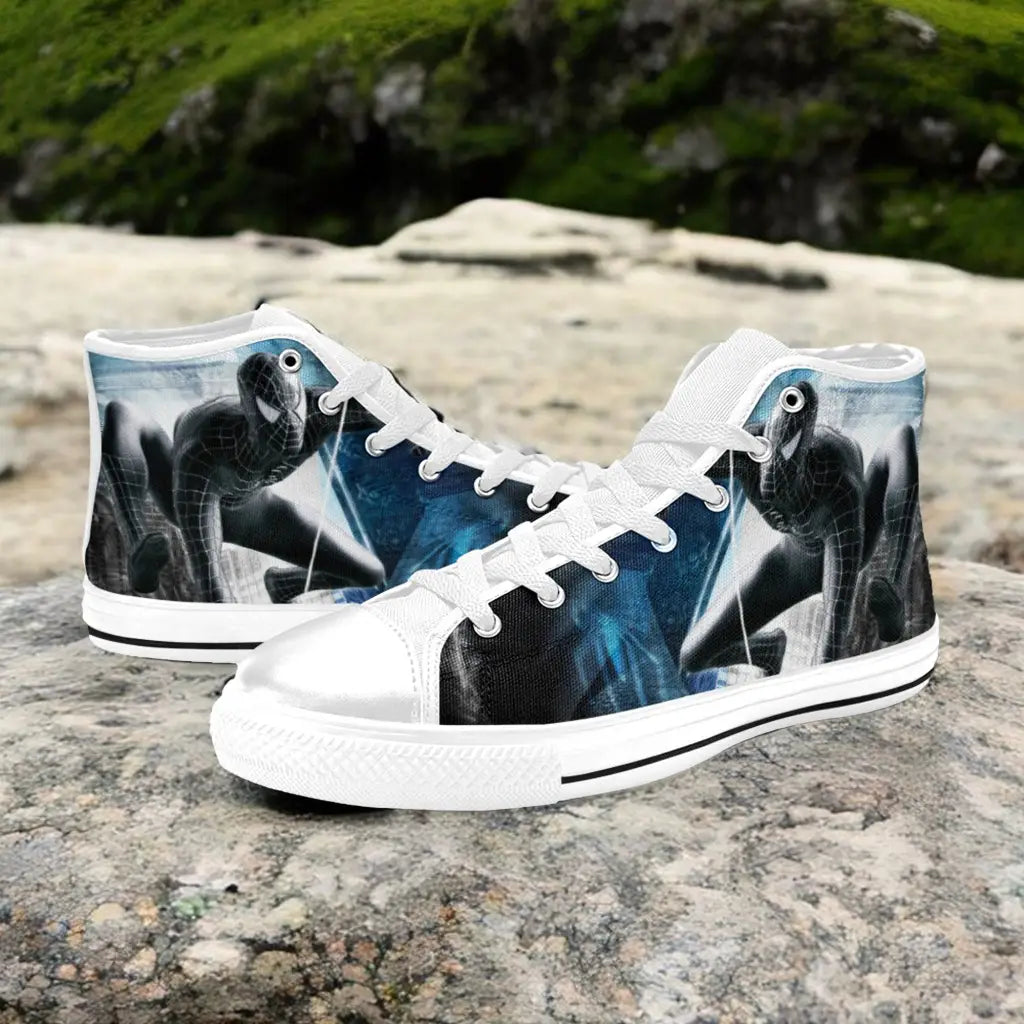 Spider Man Venom Custom High Top Sneakers Shoes