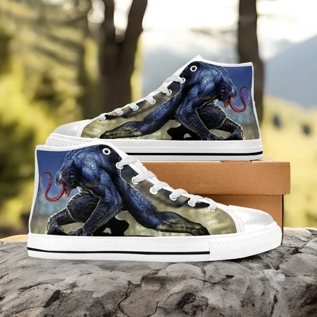 Spider Man Venom Custom High Top Sneakers Shoes