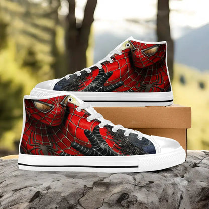 Spider Man Venom Custom High Top Sneakers Shoes