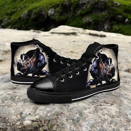 Spider Man Venom VS Wolverine Custom High Top Sneakers Shoes