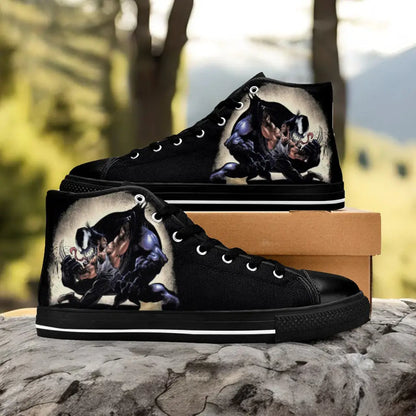 Spider Man Venom VS Wolverine Custom High Top Sneakers Shoes