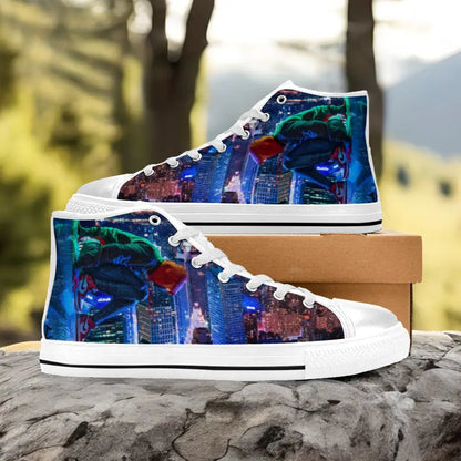 SpiderMan Spider Verse Custom High Top Sneakers Shoes