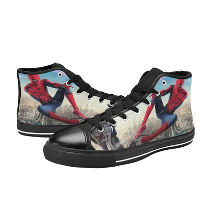 Spiderman Superhero Shoes High Top Sneakers