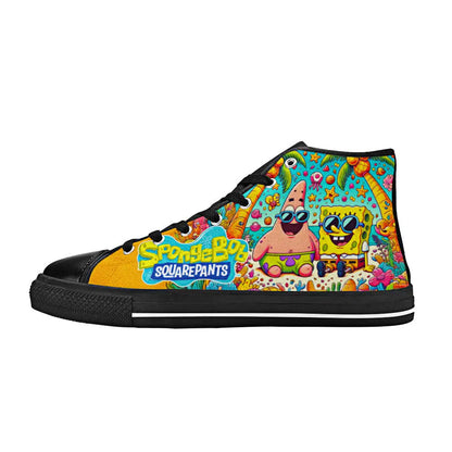 Spongebob Squarepants Patrick Custom High Top Sneakers Shoes