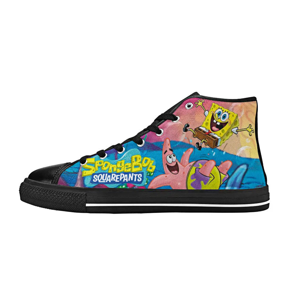 Spongebob Squarepants Patrick Custom High Top Sneakers Shoes