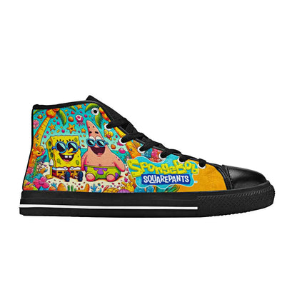 Spongebob Squarepants Patrick Custom High Top Sneakers Shoes