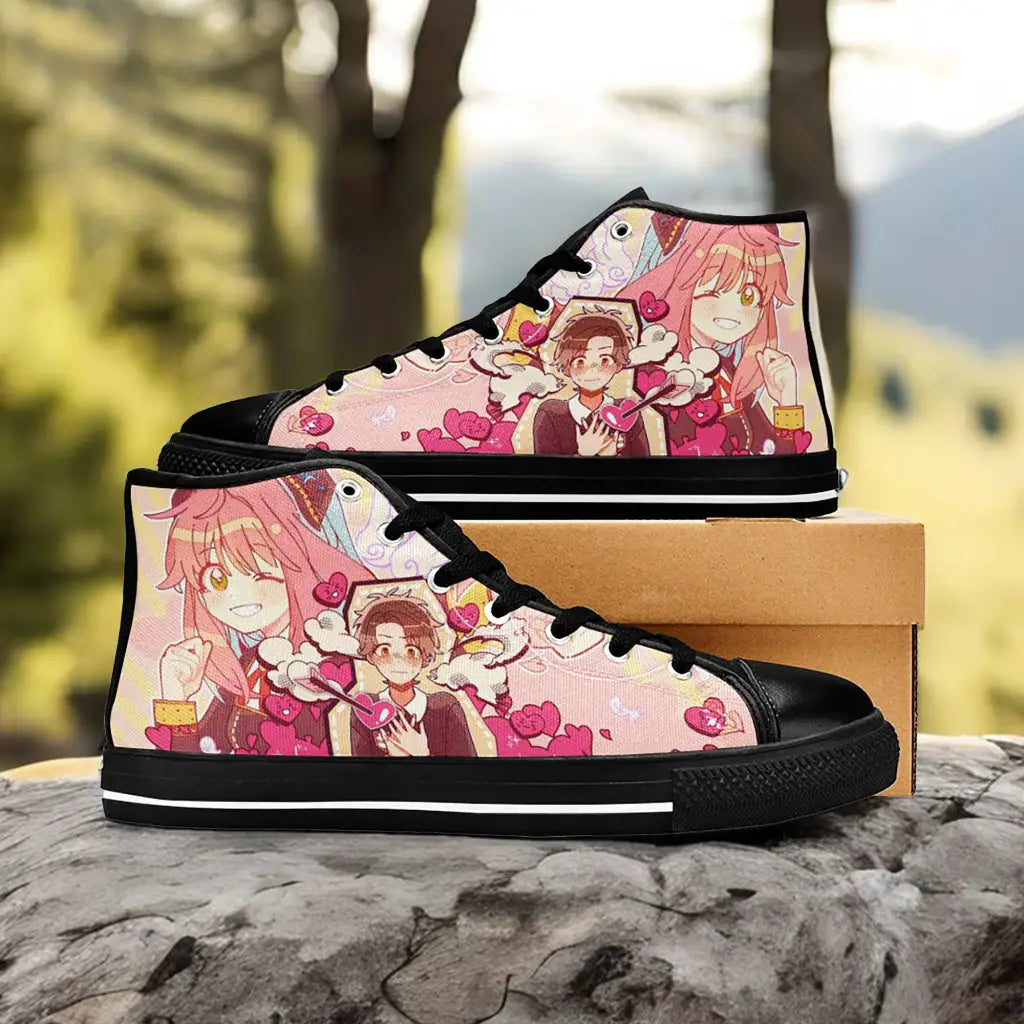 Spy x Family Anya Damian Custom High Top Sneakers Shoes