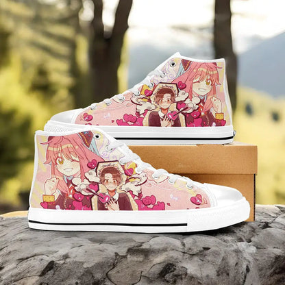 Spy x Family Anya Damian Custom High Top Sneakers Shoes