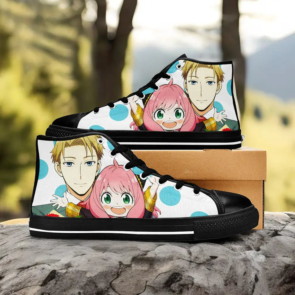 Spy x Family Anya Loid Custom High Top Sneakers Shoes