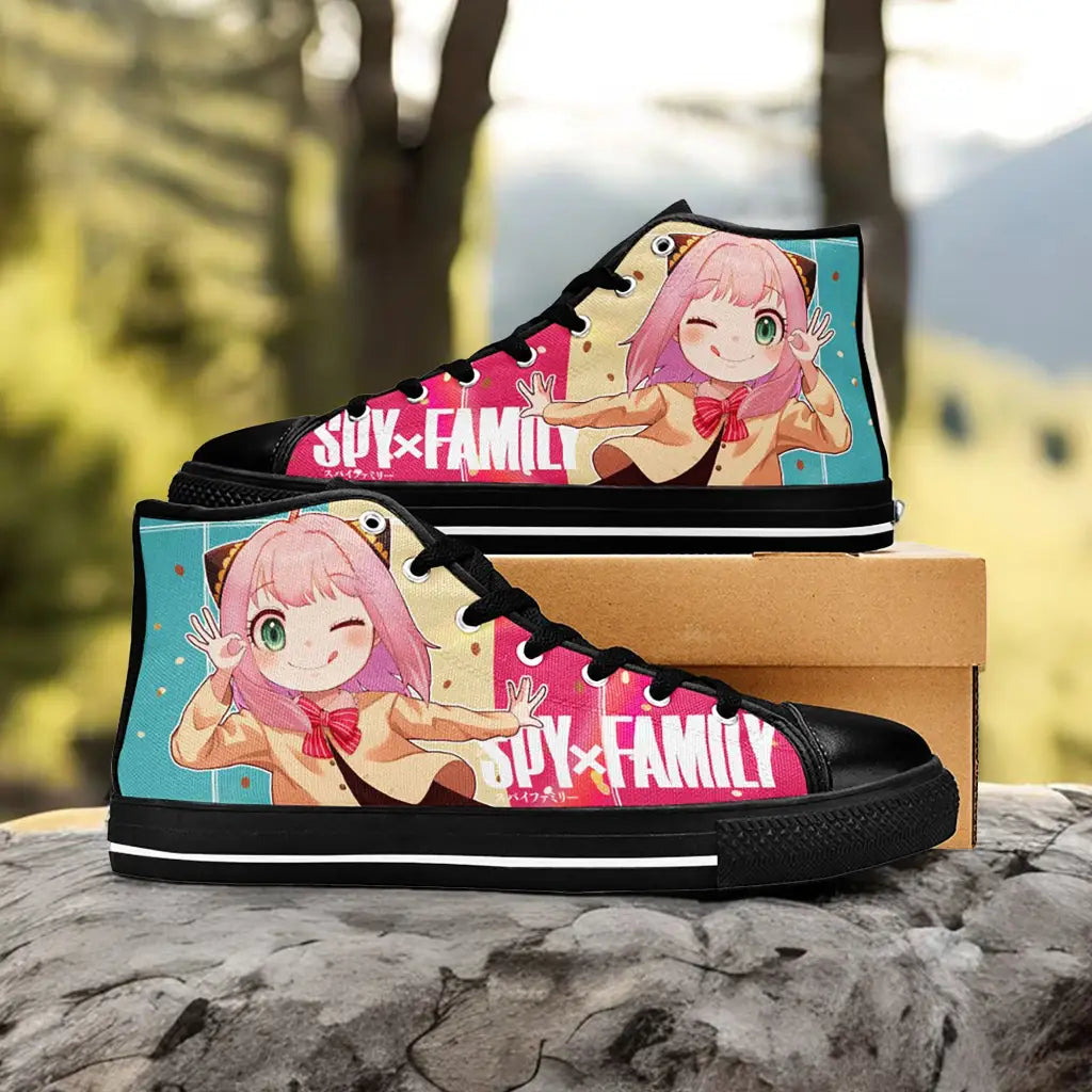 Spy x Family Anya Custom High Top Sneakers Shoes