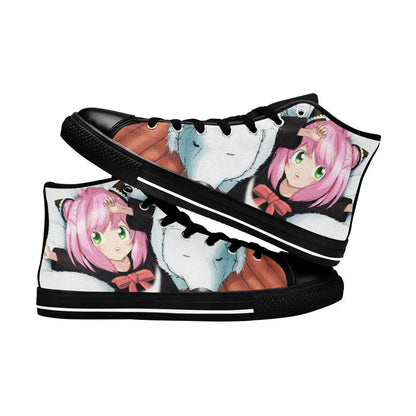 Spy x Family Anya Custom High Top Sneakers Shoes