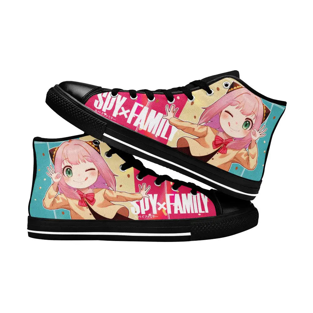 Spy x Family Anya Custom High Top Sneakers Shoes