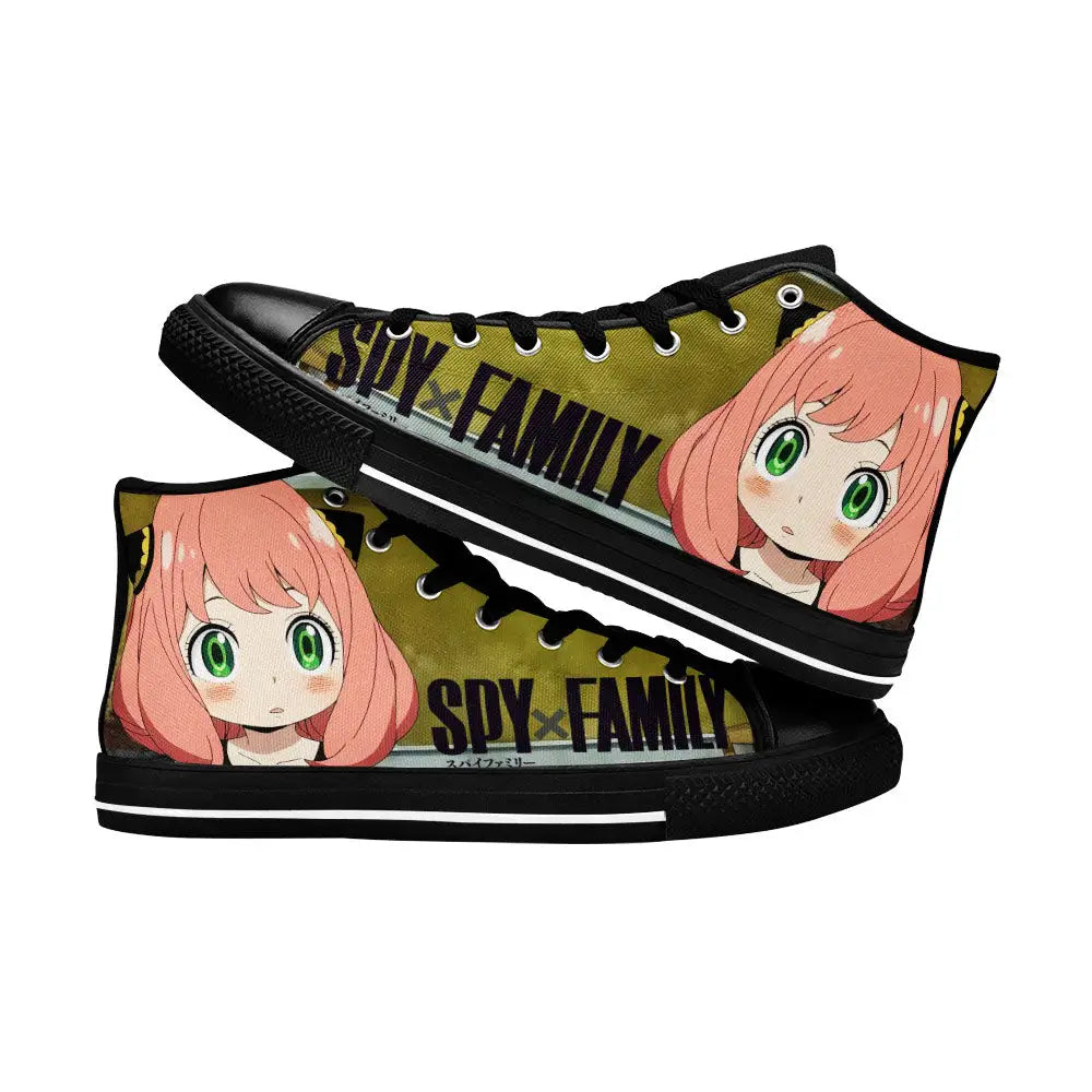 Spy x Family Anya Custom High Top Sneakers Shoes