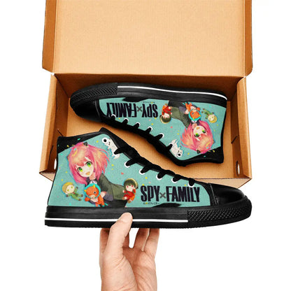 Spy x Family Anya Custom High Top Sneakers Shoes