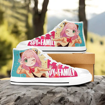 Spy x Family Anya Custom High Top Sneakers Shoes