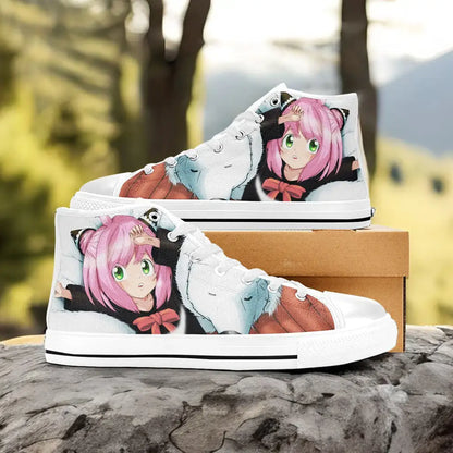 Spy x Family Anya Custom High Top Sneakers Shoes