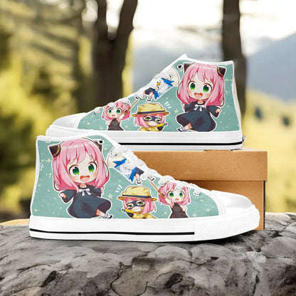 Spy x Family Anya Custom High Top Sneakers Shoes