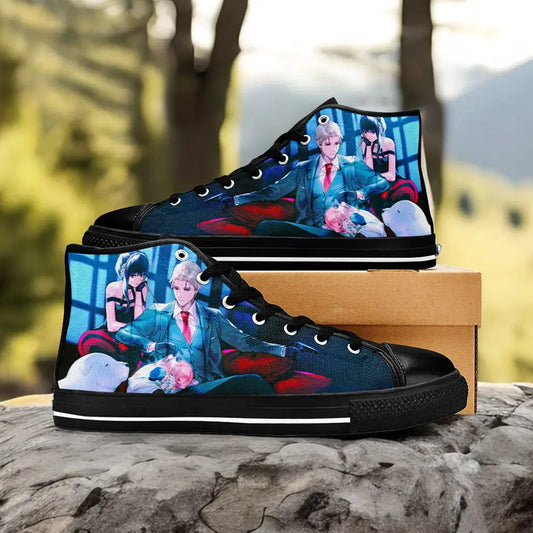 Spy x Family Anya Yor Loid Custom High Top Sneakers Shoes