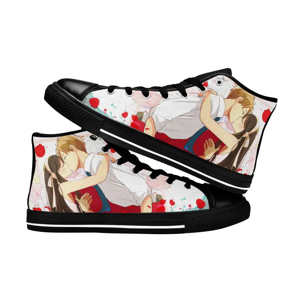 Spy x Family Yor x Loid Custom High Top Sneakers Shoes