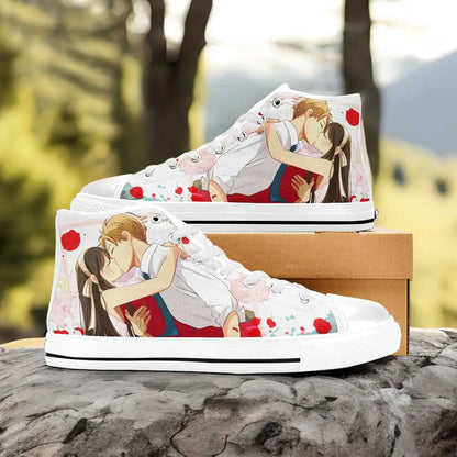 Spy x Family Yor x Loid Custom High Top Sneakers Shoes