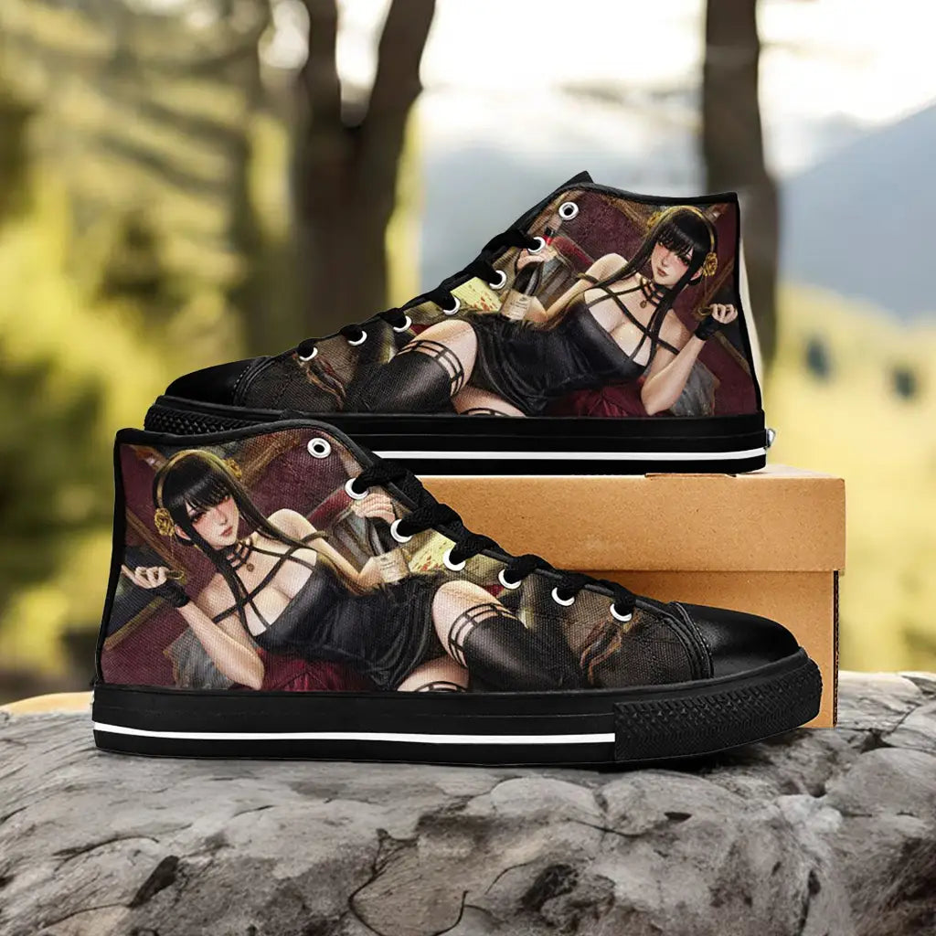 Spy x Family Yor Custom High Top Sneakers Shoes