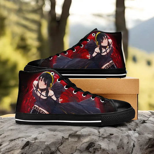 Spy x Family Yor Custom High Top Sneakers Shoes