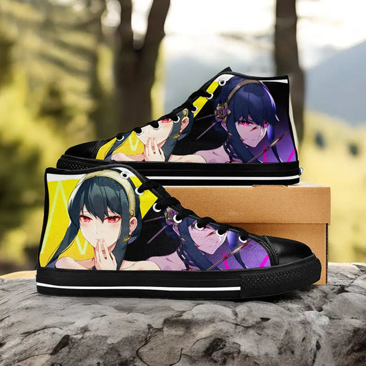 Spy x Family Yor Custom High Top Sneakers Shoes