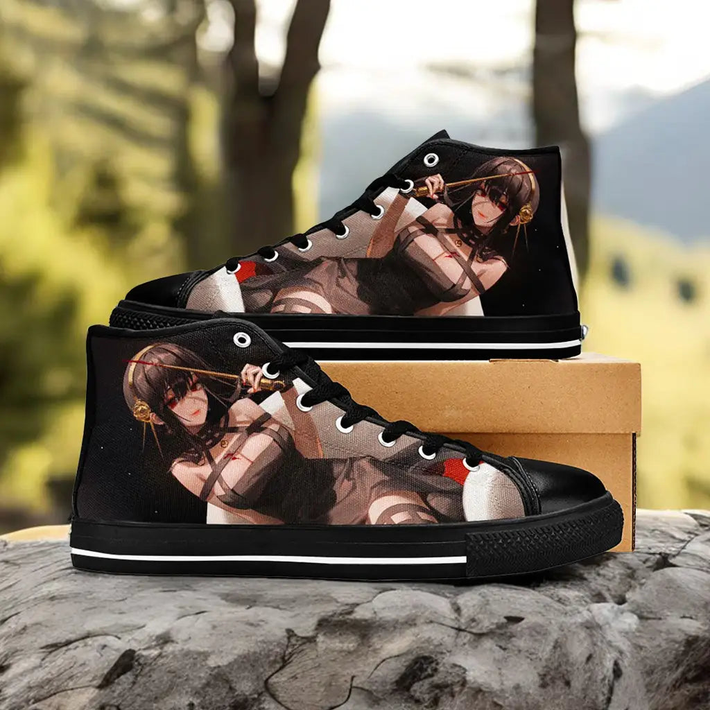 Spy x Family Yor Custom High Top Sneakers Shoes