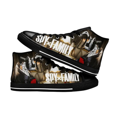 Spy x Family Yor Custom High Top Sneakers Shoes