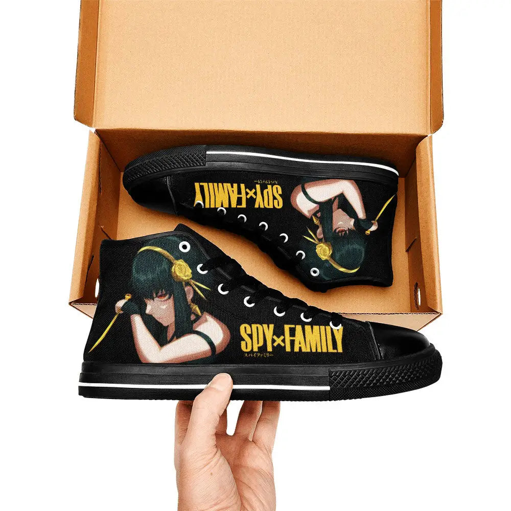 Spy x Family Yor Custom High Top Sneakers Shoes