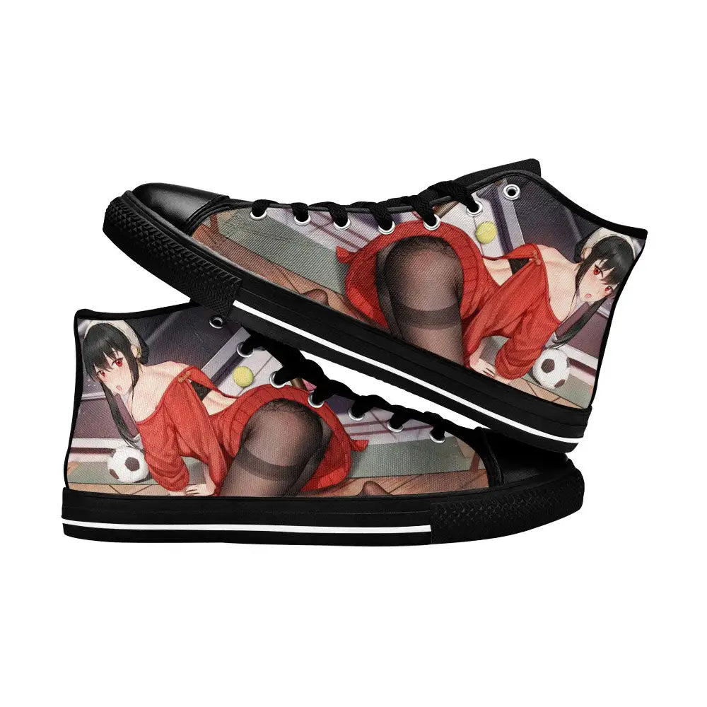 Spy x Family Yor Custom High Top Sneakers Shoes