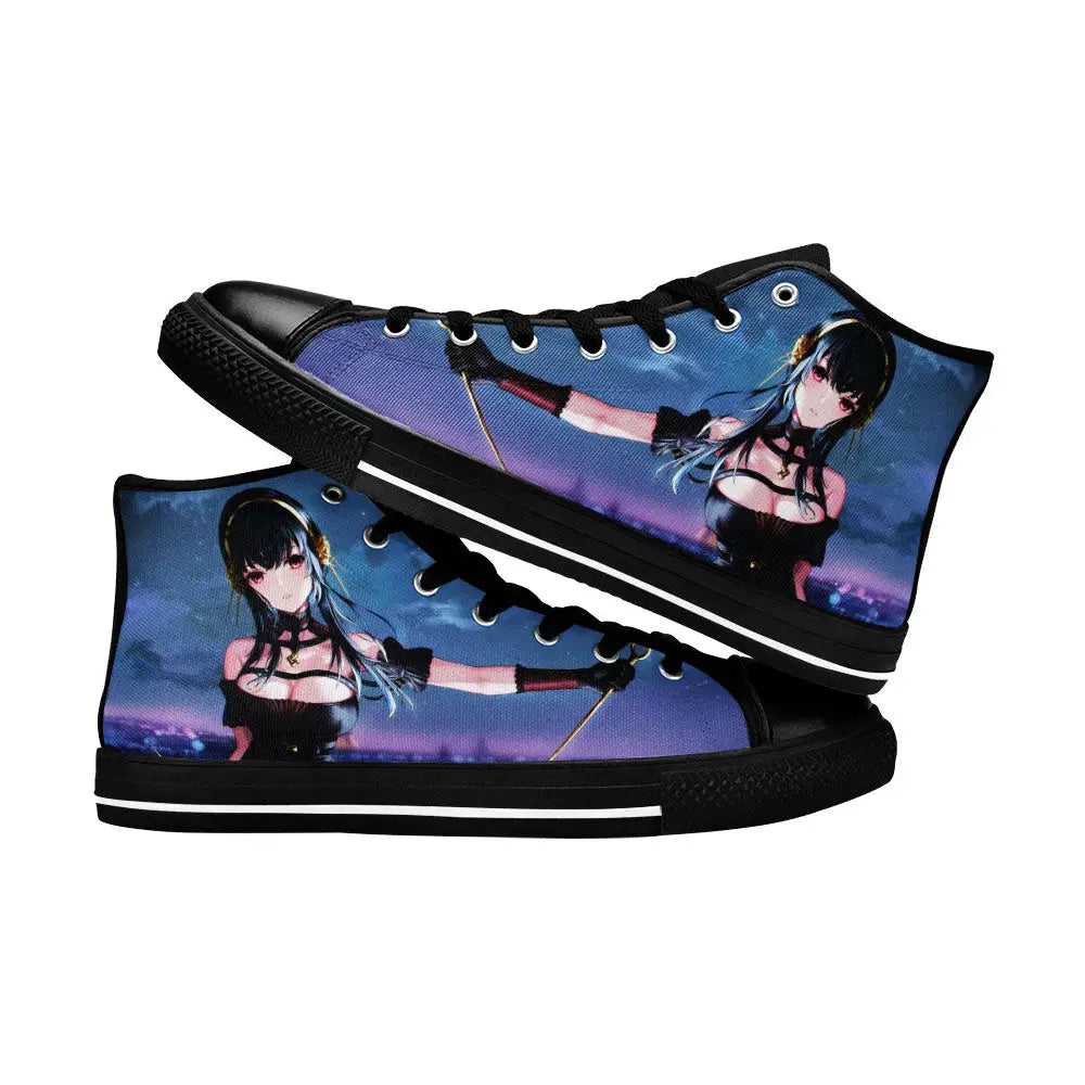 Spy x Family Yor Custom High Top Sneakers Shoes