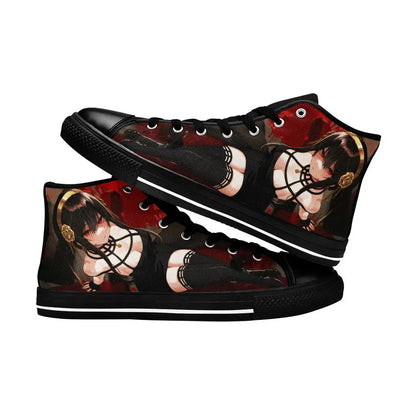 Spy x Family Yor Custom High Top Sneakers Shoes