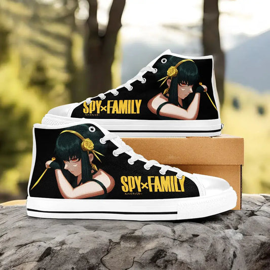 Spy x Family Yor Custom High Top Sneakers Shoes