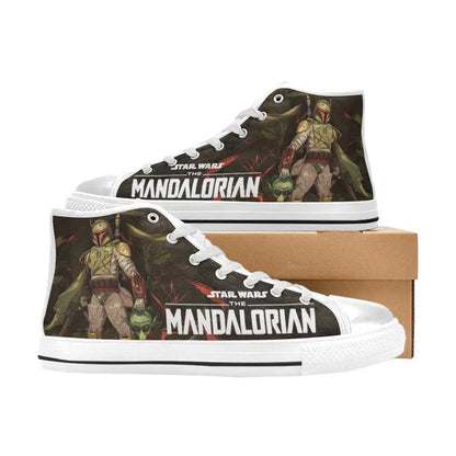 Star Wars Jango Mandalorian boba fett Shoes High Top Sneakers