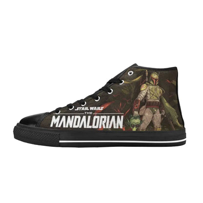 Star Wars Jango Mandalorian boba fett Shoes High Top Sneakers