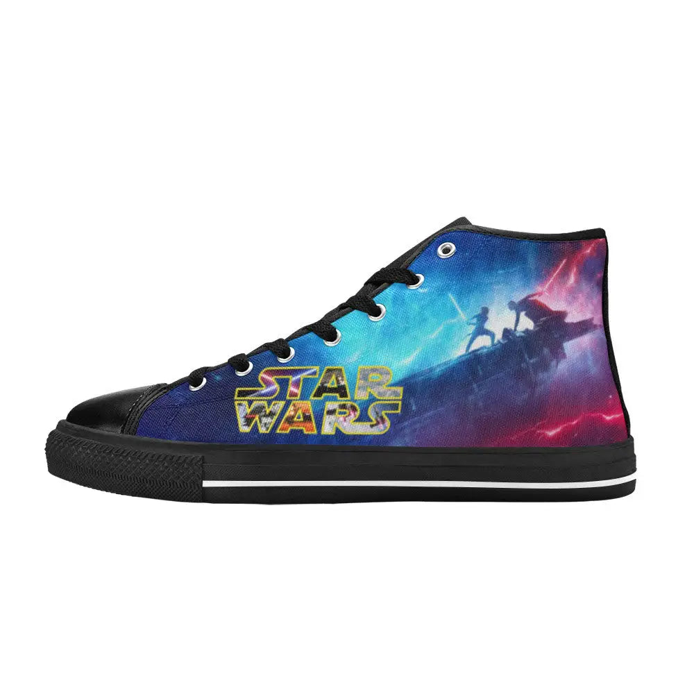 Star Wars, Rey vs Kylo Ren Shoes High Top Sneakers